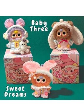 Baby Three Sweet Dream 100% Plush Pendant Blind Box